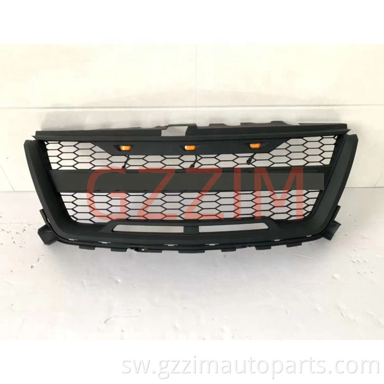 Sehemu za gari grille abs plastiki ya mbele ya grille ya Chevrolet Colorado 2018